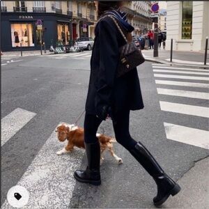 ZARA Knee-High Tall Boots, New Without Tags